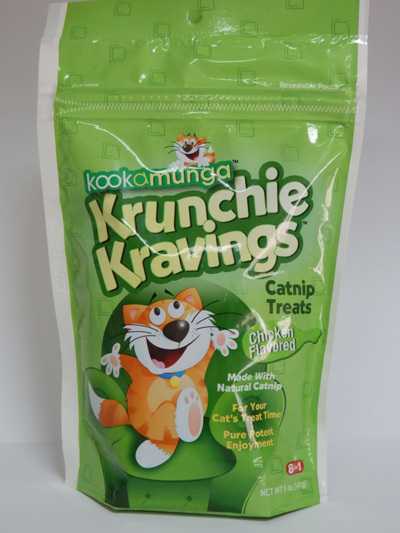 Kookamunga Kraunchie Kravings. Кошачья мята, 15 гр, 8in1 (8в1)